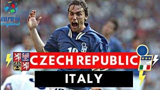 Czech Republic vs Italy 2-1 All Goals & Highlights ( 1996 UEFA EURO )