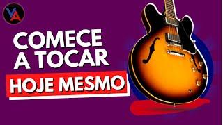 Como começar a tocar GUITARRA do jeito CERTO! [Aula para Iniciantes]