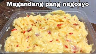 How to make easy cheese pimiento sandwich spread for food business | napakasarap ipalaman sa tinapay