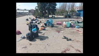 Russian missile hit the evacuation point in Kramatorsk. Russians try to deny but fail