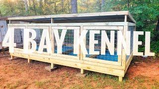 The WORLDS FIRST Hustleline Kennels 4 Bay Kennel