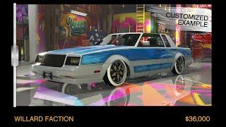 GTA Online - Willard Faction - Benny's Original Motor Works