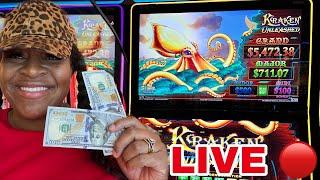 GAMBLE WITH PEACH  LIVE  $200 ON STORM MAIDEN SLOT MACHINE  