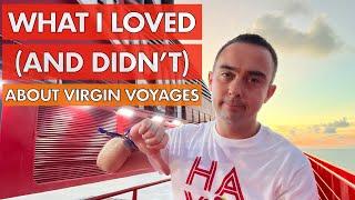 What I LOVED (and hated) about cruising with Virgin Voyages