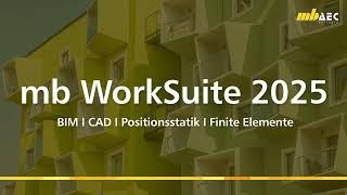 mbinar-Serie Was ist neu zur neuen Version "Arbeiten mit der mb WorkSuite 2025" (Trailer)