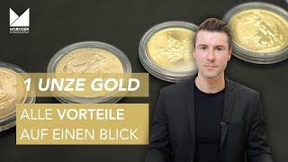 1 Unze Gold und ihre Vorteile