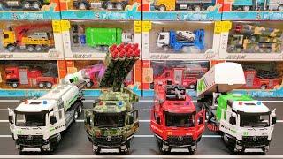 Review Of Diecast Trucks For Dust Suppression Truck, Military Truck, Fire Truck, Road Sweeper Truck