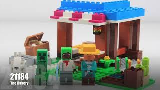 LEGO Minecraft 21184 - The Bakery - [Stop Motion Speed Build]