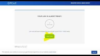 How to Get Direct  Link From FC.LC URL shorten Service