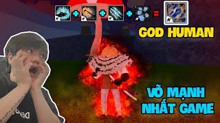 Bị Chê Noob Mình Học Võ MẠNH NHẤT GAME GOD HUMAN trong 24h Blox Fruit