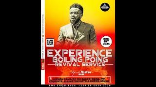 BOILING POINT REVIVAL SERVICE || DECEMBER 1ST || APOSTLE VICTOR OGBE