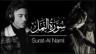 صوته يجلب السكينة لقلبك كانك تسمع سورة النمل لاول مرة  _surat alnaml  quite reccitation