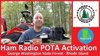 Ham Radio POTA Activation Highlights From Rhode Island - K5484