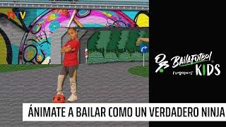 Baila Fútbol Kids: "Paso Finta 2x, Pase afuera planta, Pies de ninja"