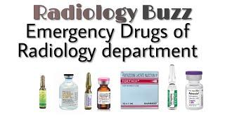 Emergency Drugs of Radiology department