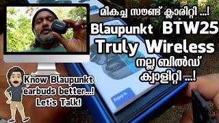 Blaupunkt BTW25 True Wireless Bluetooth Earbuds | Unboxing & Review