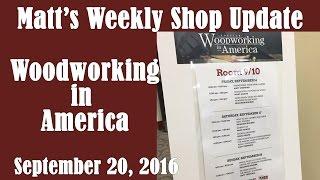 Matt's Weekly Shop Update - Sept 20, 2016