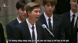 [VIETSUB][FULL] BTS at the United Nations (Official Video)