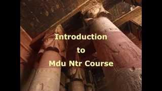 Ancient Egyptian language -INTRODUCTION TO MEDU NETER