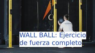 How to do the Wall Ball, a strength resistance exercise | CuídatePlus