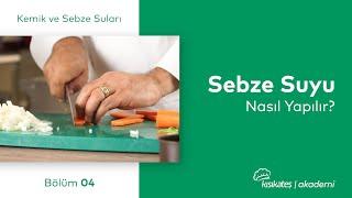 Sebze Suyu Nasıl Yapılır?