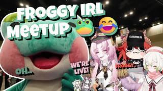 Meeting Froggy IRL! Ft. Zentreya Matara Kan Limealicious Michi Mochievee & Arielle 