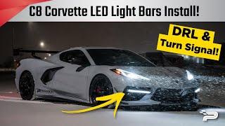 C8 Corvette LED Light Bar Install! - Paragon Performance