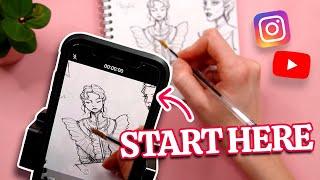 How to record SHORT VIDEOS of your ART (All the basics you need)