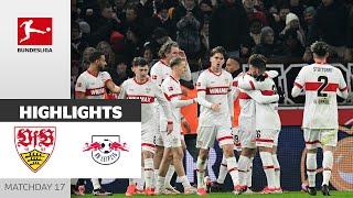 Comeback In Stuttgart! | VfB Stuttgart - RB Leipzig 2-1 | Highlights | Matchday 17 – Bundesliga