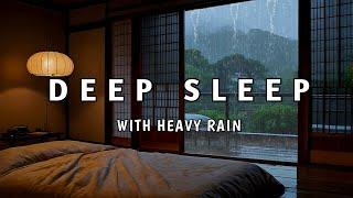 Fall Asleep With The Soothing Sounds Of Rain And Thunder | ASMR, Meditation, Relax with Rain Sounds