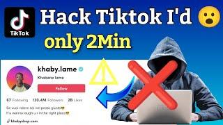 How To Hack Tiktok I'd 2023 New Hack Trick  ||