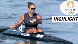 Canoe Sprint Women's Kayak Single 500m Final Highlights 2024 Lisa Wins Eighth Olympic Gold 2024