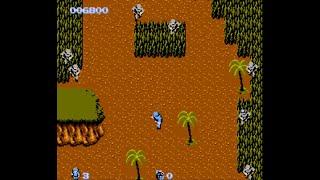 Commando Nes Nintendo Full Playthrough (All secrets-Hostages-Power Up) 4 Loops True Ending