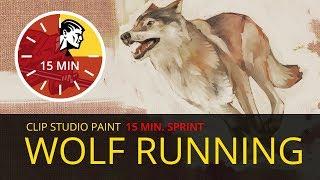 15-min. SPRINT: Wolf Running!