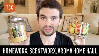 PUMPKIN COLD BREW & MORE – Slatkin Candle Haul – HomeWorx, ScentWorx, Aroma Home at Home Depot