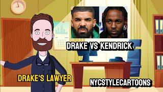 POV : DRAKE SUING KENDRICK LAMAR AFTER SUPER BOWL #comedy #memes #drake