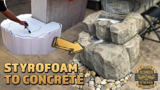 Mastering Foam Core Vertical Concrete: Applying GFRC Mix