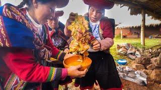 8,000 YEAR-OLD BARBECUE STYLE - Ancient Inca Food in Peru!