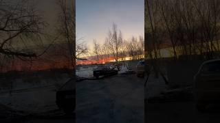 Закат. Челябинск. 12.02.2025 г.