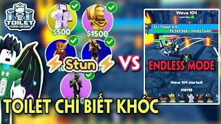 MÌNH MANG ĐỘI HÌNH SIÊU CHOÁNG ĐI ENDLESS TOILET CHỈ BIẾT KHÓC - TOILET TOWER DEFENSE