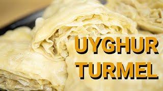 How To Make Uyghur lasagne, Turmel, handmade homemade lasagna easy to make Lasagna