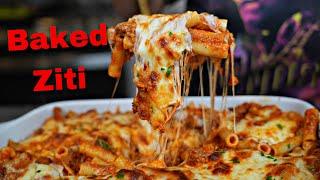 The Best and Easiest Baked Ziti | Homemade Pasta Sauce