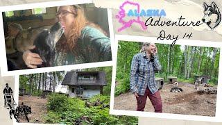 Living off grid Homestead tour / driving to Anchorage / Alaska Adventure : 11th June, 2024