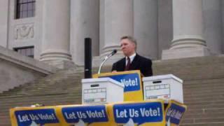 Marriage Amendment Supporters Rally at W.Va. Capitol