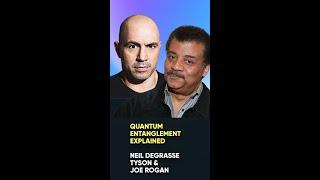 Quantum entanglement explained by Neil deGrasse Tyson with Joe Rogan #shorts