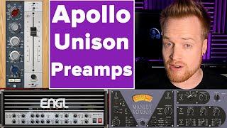 THE REAL DEAL? Universal Audio Unison Preamps (Avalon/Manley/Neve/SSL)