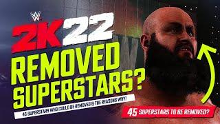 WWE 2K22 Roster: 45 Superstars & Legends Who Could Be Removed! 