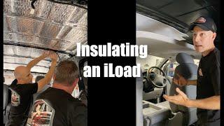 Insulating an iLoad or Hiace- Sound Deadener, Van Liner and Carpet