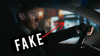 FILMING FAKE CAR SCENES, CAMERA TRICKS LIKE HOLLYWOOD (Poor Man's Process)