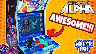 This Is AWESOME! Mega Man Arcade That USES CARTRIDGES To Play MORE GAMES! Evercade Alpha Review!